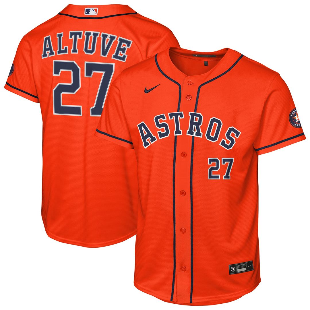 Jose Altuve Houston Astros Nike Youth Home Stadium Jersey - White
