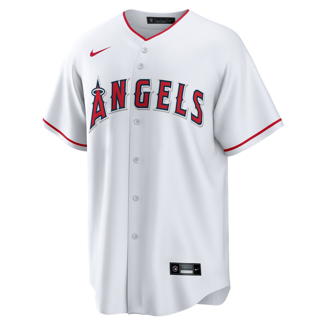 Reggie Jackson Los Angeles Angels Nike Home Retired Player Replica Jersey - White