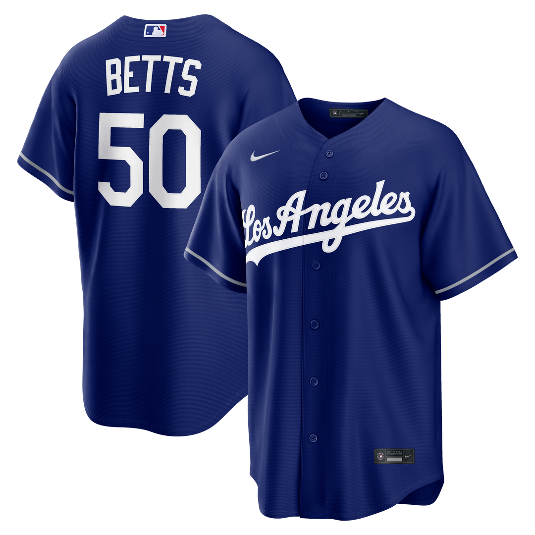 Mookie Betts Los Angeles Dodgers Nike Home Replica Jersey - White