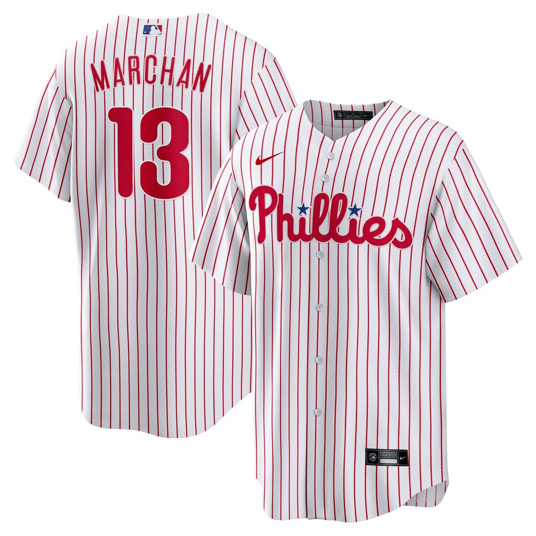 Rafael Marchán Philadelphia Phillies Nike Home Replica Jersey - White