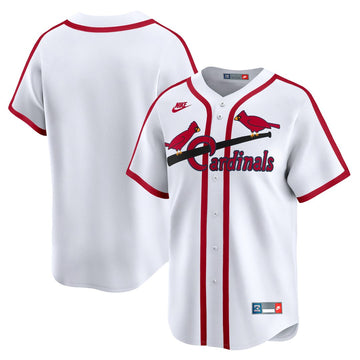 St. Louis Cardinals Nike Cooperstown Collection Limited Jersey - White