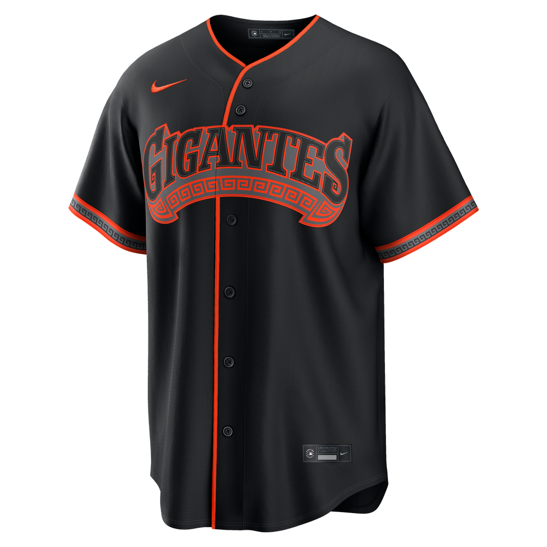 Rafael Devers San Francisco Giants Nike Alternate Replica Jersey - Black