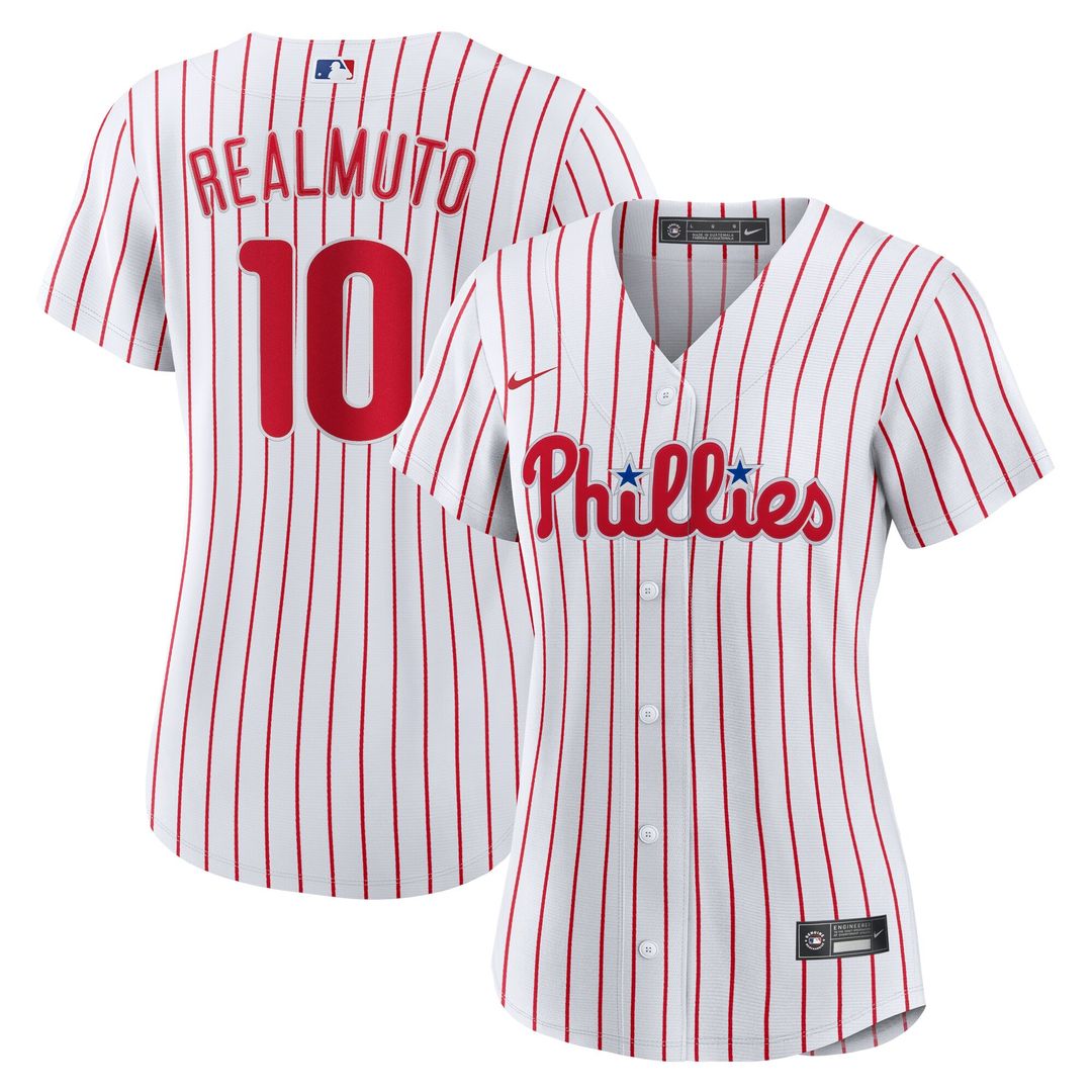 J.T. Realmuto Philadelphia Phillies Nike Women's Home Replica Jersey - White