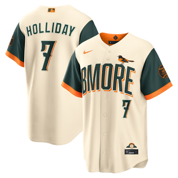 Jackson Holliday Baltimore Orioles Nike 2026 City Connect Stadium Jersey - Cream