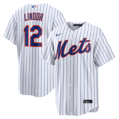 Francisco Lindor New York Mets Nike Alternate Replica Jersey - Black