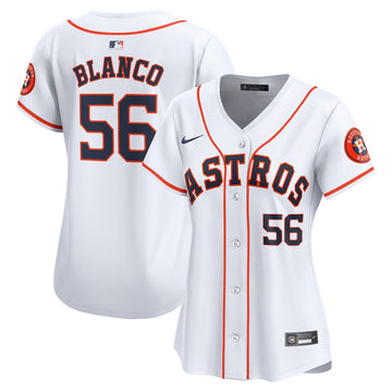 Ronel Blanco Houston Astros Nike Women's Home Limited Jersey - White