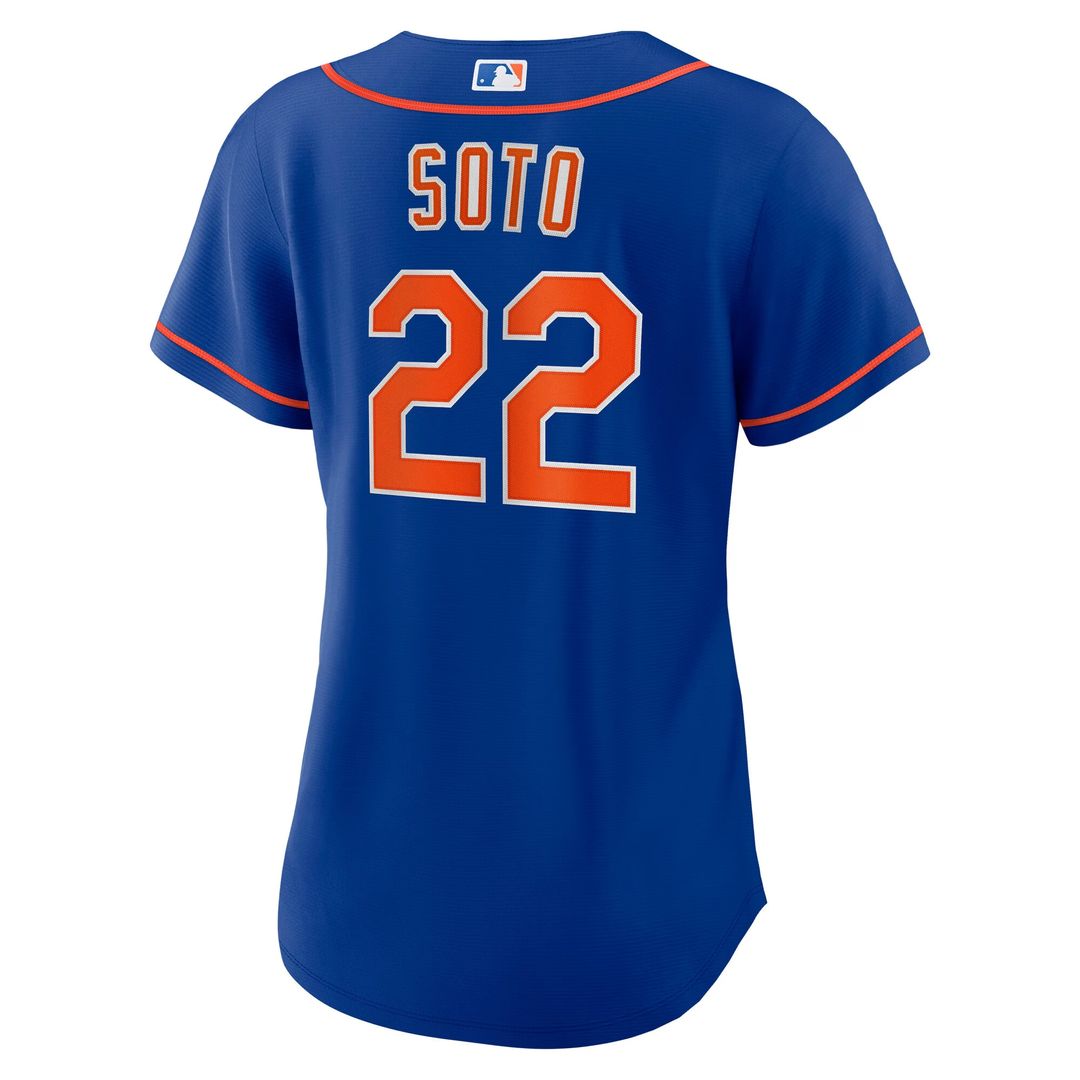 Juan Soto New York Mets Nike Women's Alternate Replica Baseball Jersey - Royal