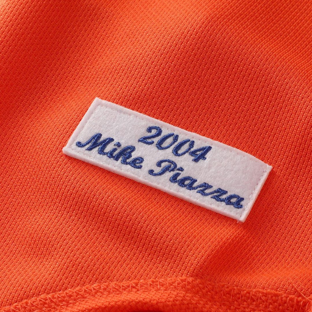 Mike Piazza New York Mets Mitchell & Ness Cooperstown Collection Mesh Batting Practice Button-Up Jersey - Royal