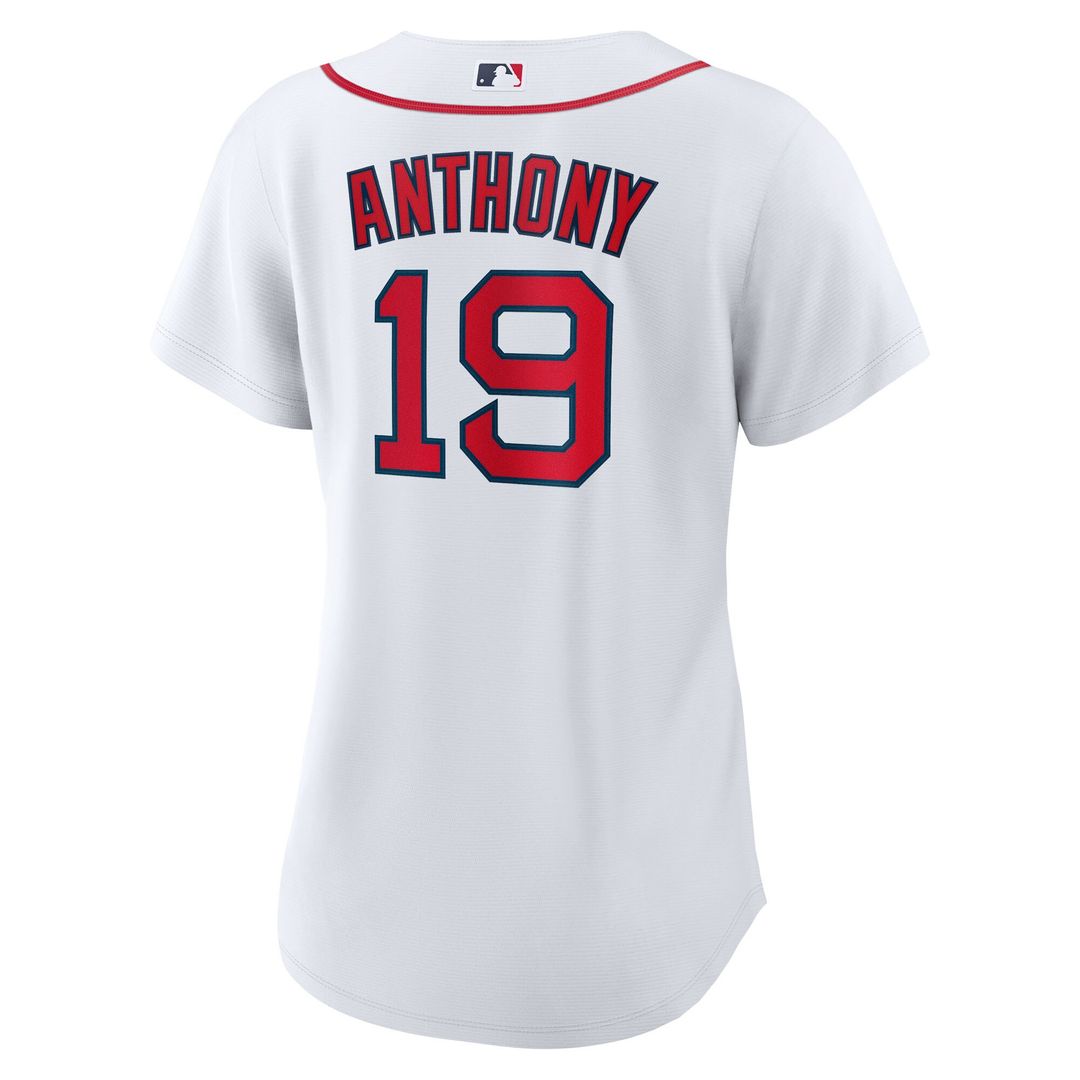 Roman Anthony Boston Red Sox Nike Women's Home Replica Jersey – White