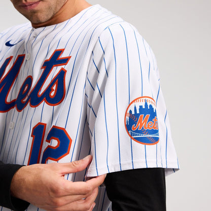 Francisco Lindor New York Mets Nike Alternate Limited Jersey - Black