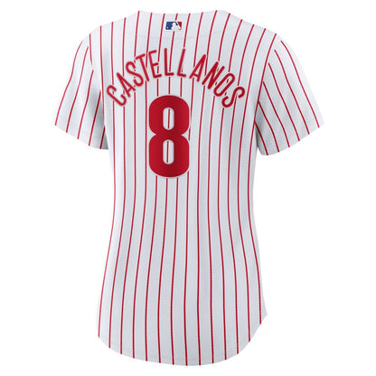Nick Castellanos Philadelphia Phillies Nike Women's Home Replica Player Jersey - White