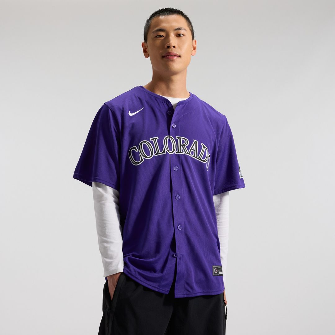 Colorado Rockies Nike Home Limited Jersey - White