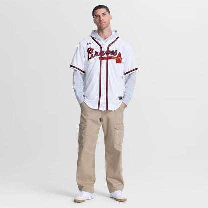 Grant Holmes Atlanta Braves Nike Home Replica Jersey - White