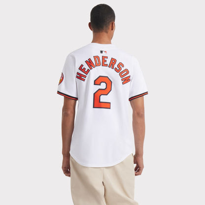 Gunnar Henderson Baltimore Orioles Nike Home Limited Player Jersey - White