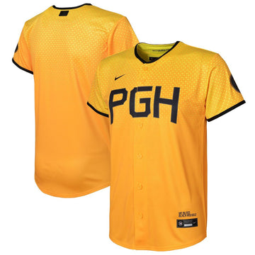 Pittsburgh Pirates Nike Toddler City Connect Replica Jersey - Gold