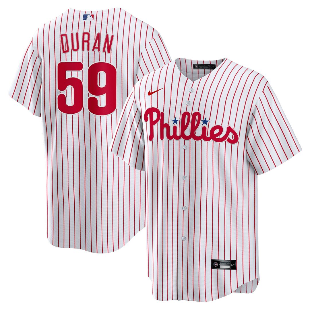 Jhoan Duran Philadelphia Phillies Nike Home Replica Jersey - White