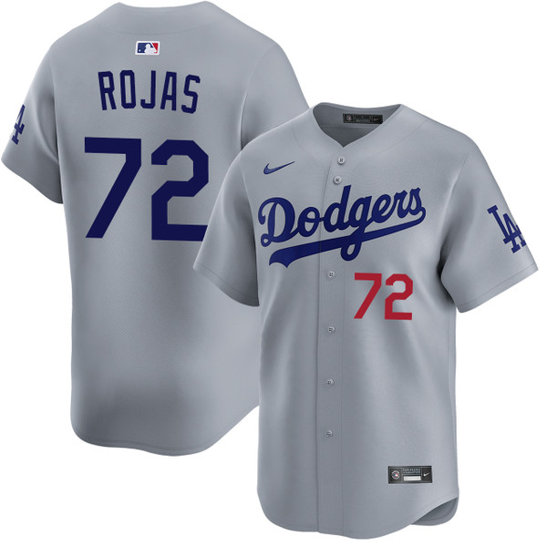 Men's #72 Miguel Rojas Los Angeles Dodgers Baseball Jersey