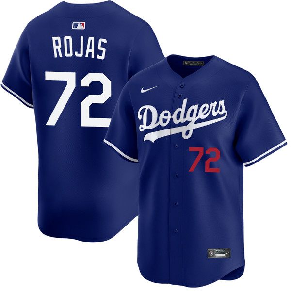 Men's #72 Miguel Rojas Los Angeles Dodgers Baseball Jersey