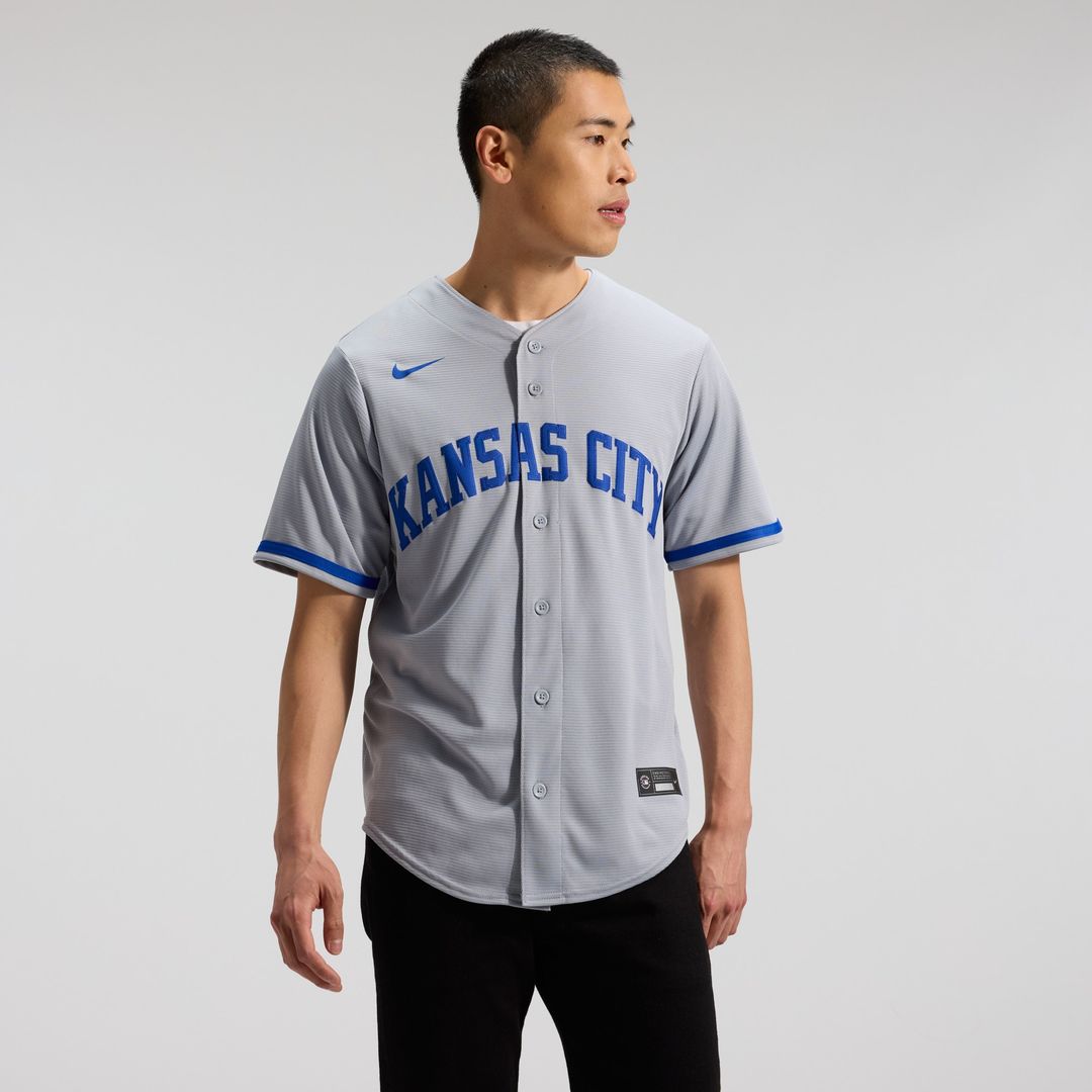 Bobby Witt Jr. Kansas City Royals Nike Road Replica Jersey - Gray