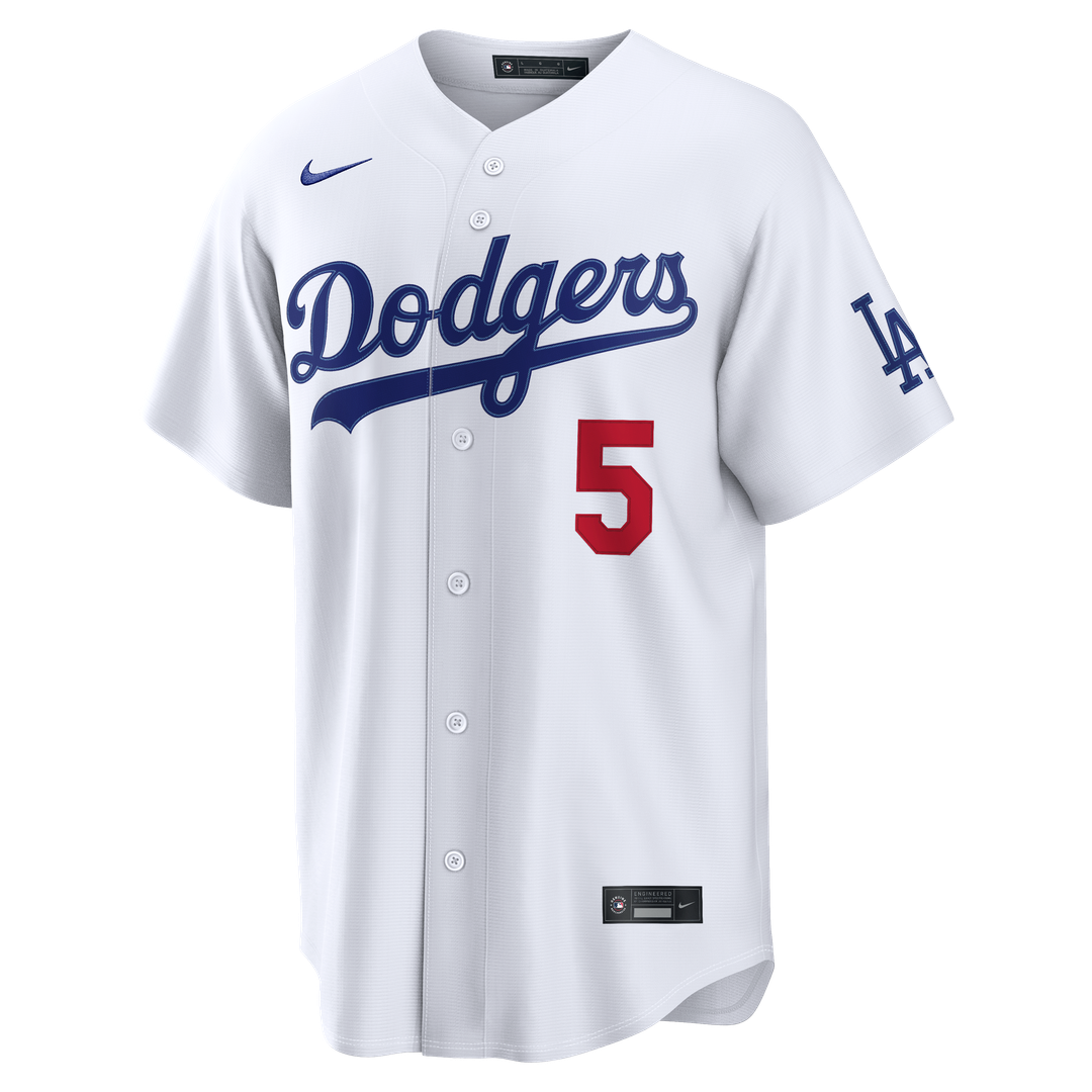 Freddie Freeman Los Angeles Dodgers Nike  Home Stadium Jersey - White