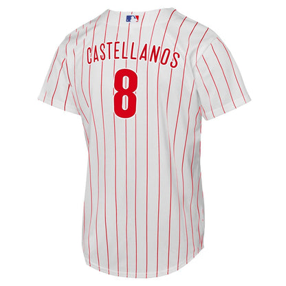 Nick Castellanos Philadelphia Phillies Nike Youth Home Replica Player Jersey - White
