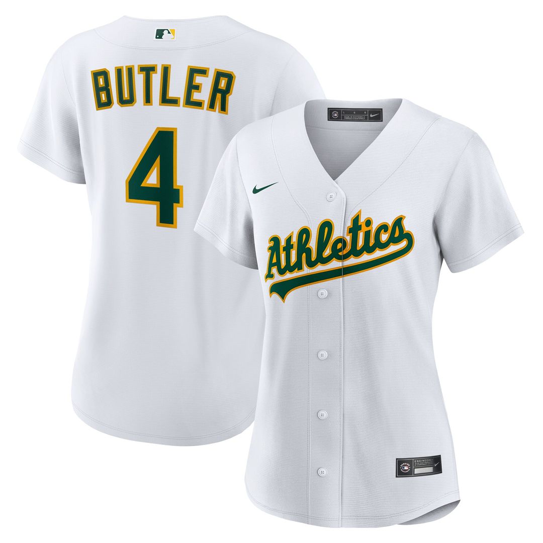Lawrence Butler Athletics Nike Women's Home Replica Jersey - White