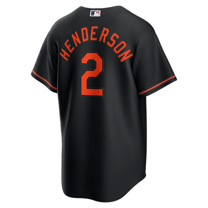 Gunnar Henderson Baltimore Orioles Nike Road Replica Jersey - Gray
