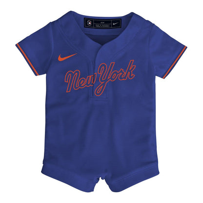 New York Mets Nike Infant Home Replica Romper Jersey - White