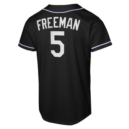 Freddie Freeman Los Angeles Dodgers Nike Youth Fashion Replica Player Jersey - Black