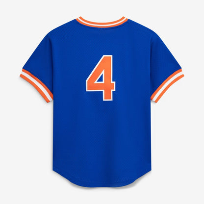 Lenny Dykstra New York Mets Mitchell & Ness Authentic Batting Practice Jersey - Royal