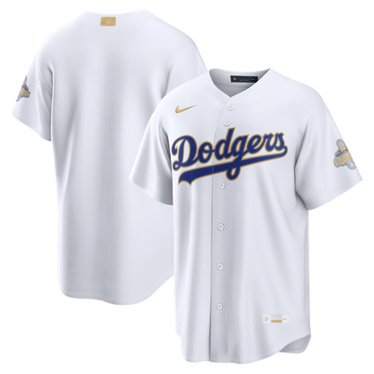 Los Angeles Dodgers Nike 2026 Gold Collection Stadium Jersey - White