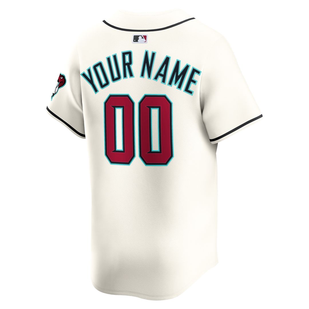 Arizona Diamondbacks Nike Youth Home Custom Limited Jersey - White