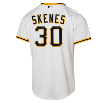 Paul Skenes Pittsburgh Pirates Nike Youth Home Replica Player Jersey - White
