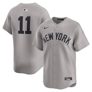 Anthony Volpe New York Yankees Nike Road Limited Player Jersey - Gray