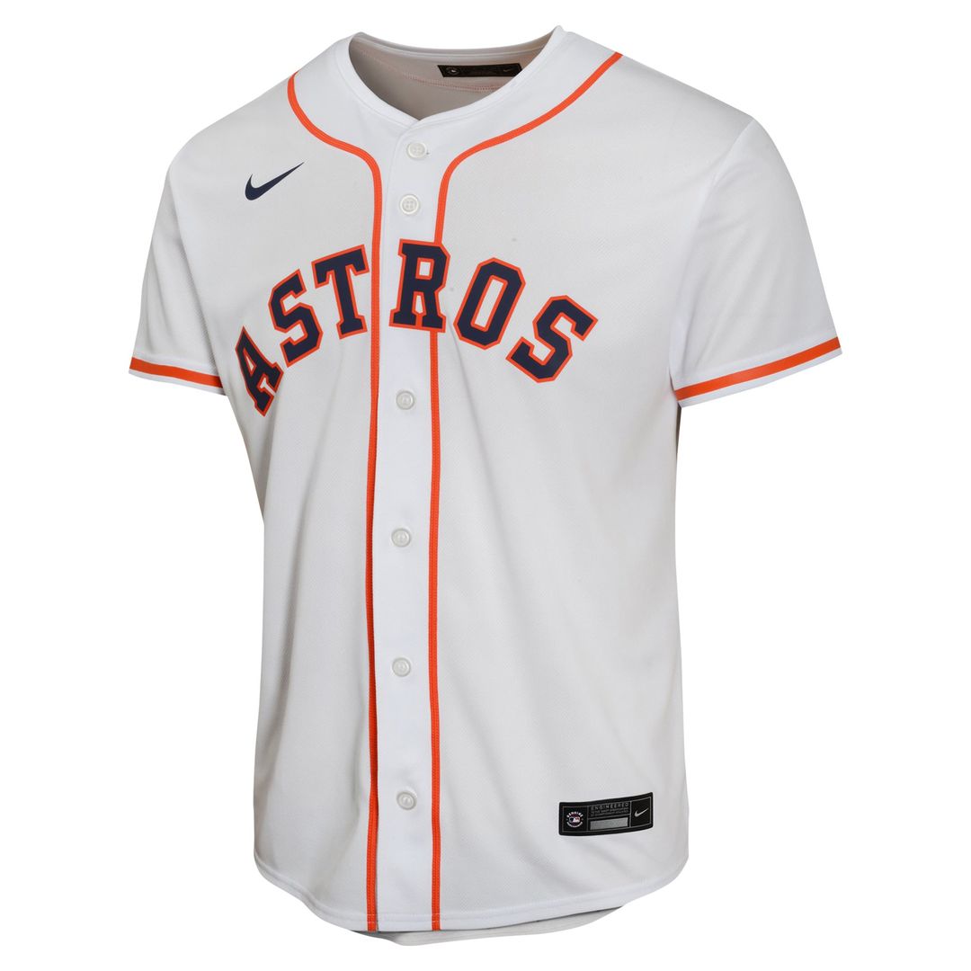 Yordan Alvarez Houston Astros Nike Youth Home Game Player Jersey - White