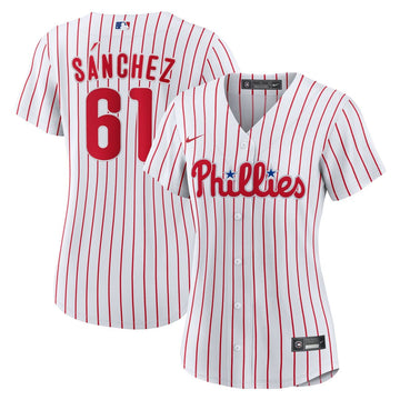 Cristopher Sanchez Philadelphia Phillies Nike Women's Home Replica Jersey - White