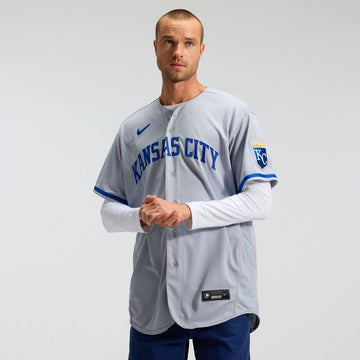 Kansas City Royals Nike 2022 Road Authentic Jersey - Gray