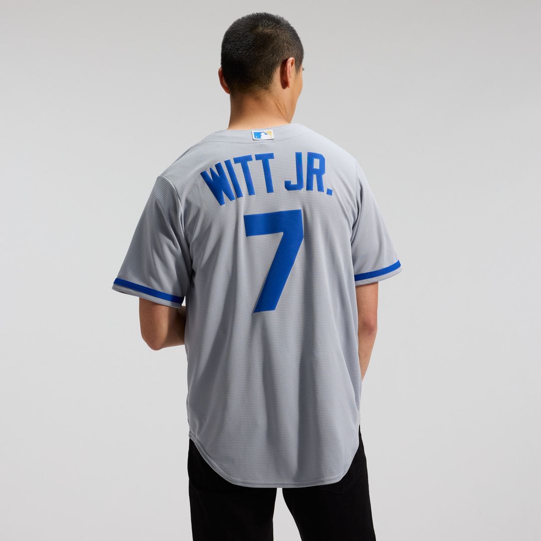 Bobby Witt Jr. Kansas City Royals Nike Road Replica Jersey - Gray