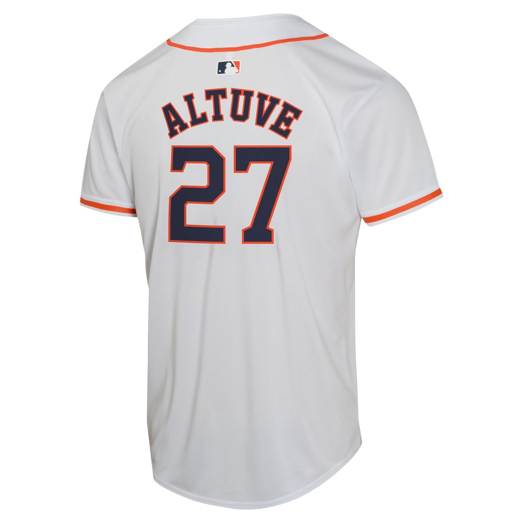 Jose Altuve Houston Astros Nike Youth Home Game Player Jersey - White
