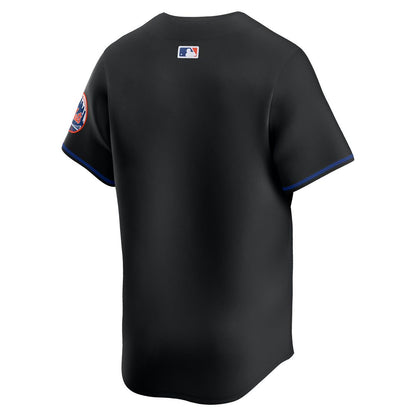 New York Mets Nike Alternate Limited Jersey - Black