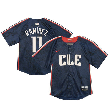 Jose Ramirez Cleveland Guardians Nike Toddler 2024 City Connect Limited Jersey - Navy