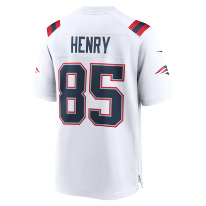 New England Patriots Road Game Super Bowl LX Patch Jersey - White