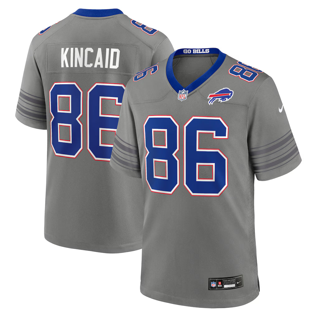 Buffalo Bills  Gray Nickel City Game Jersey