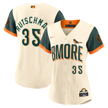 Adley Rutschman Baltimore Orioles Nike Women's 2026 City Connect Stadium Jersey - Cream