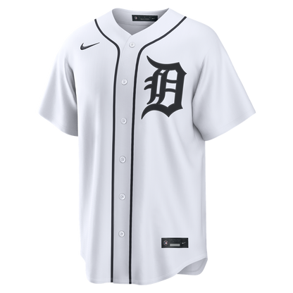 Javier Báez Detroit Tigers Nike Home Replica Jersey - White