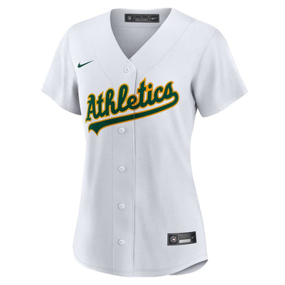 Nick Kurtz Athletics Nike Women's Home Replica Player Jersey - White