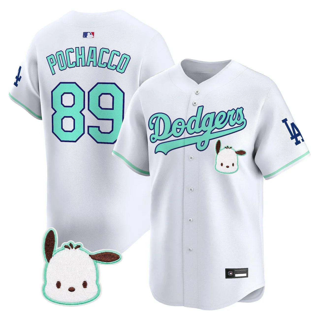 Los Angeles Dodgers x Sanrio Friends Vapor Premier Limited Jersey - All Stitched