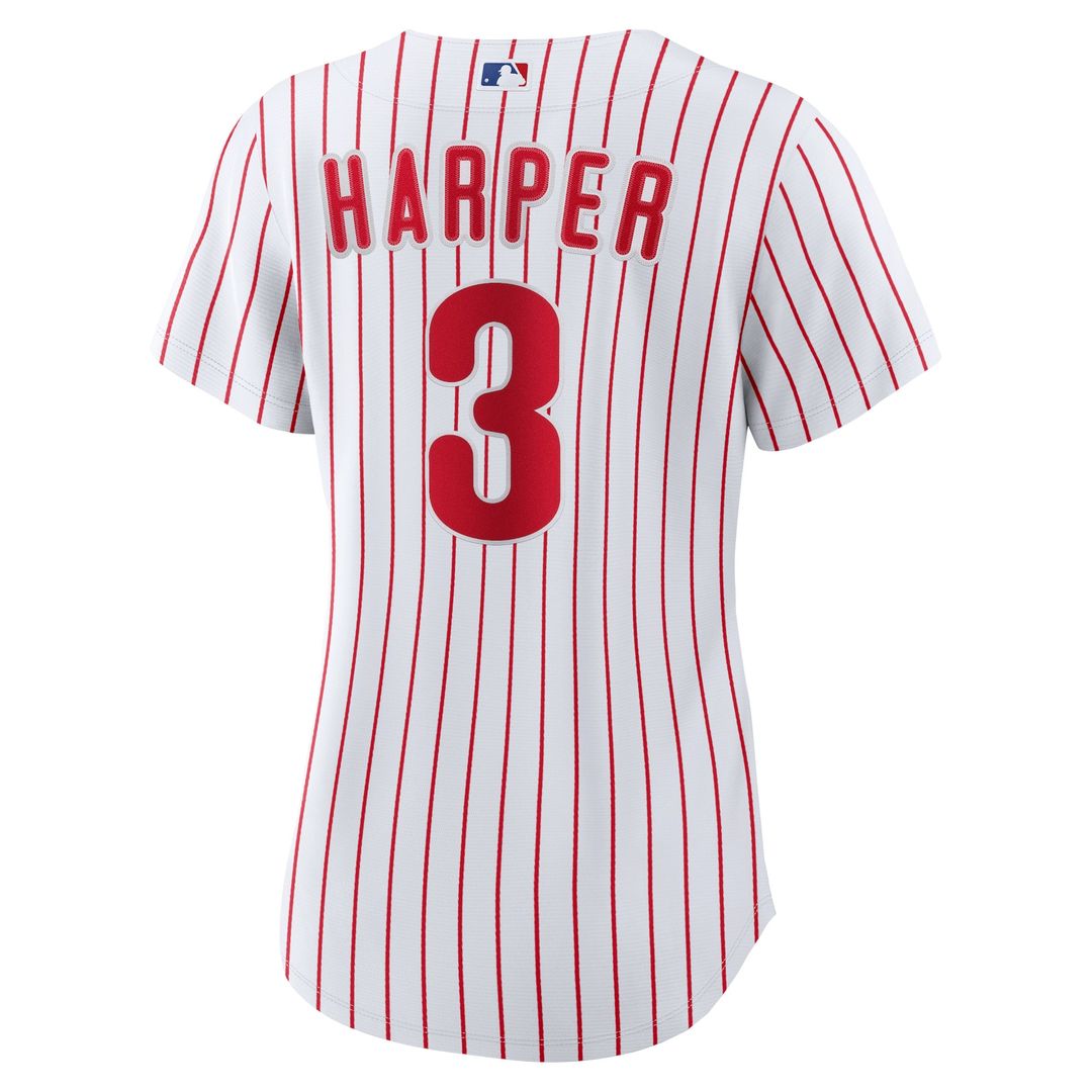 Bryce Harper Philadelphia Phillies Nike Women's Home Replica Player Jersey - White