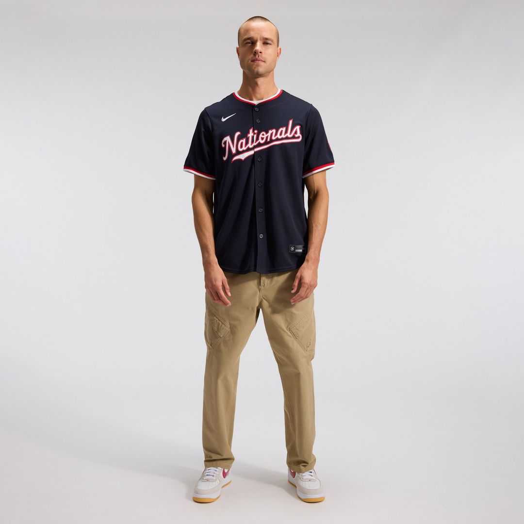 James Wood Washington Nationals Nike Alternate Limited Player Jersey - Navy