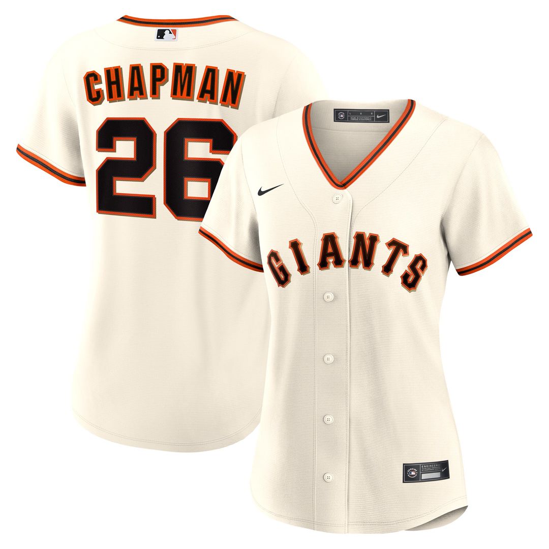 Matt Chapman San Francisco Giants Nike Women's Home Replica Jersey - Cream